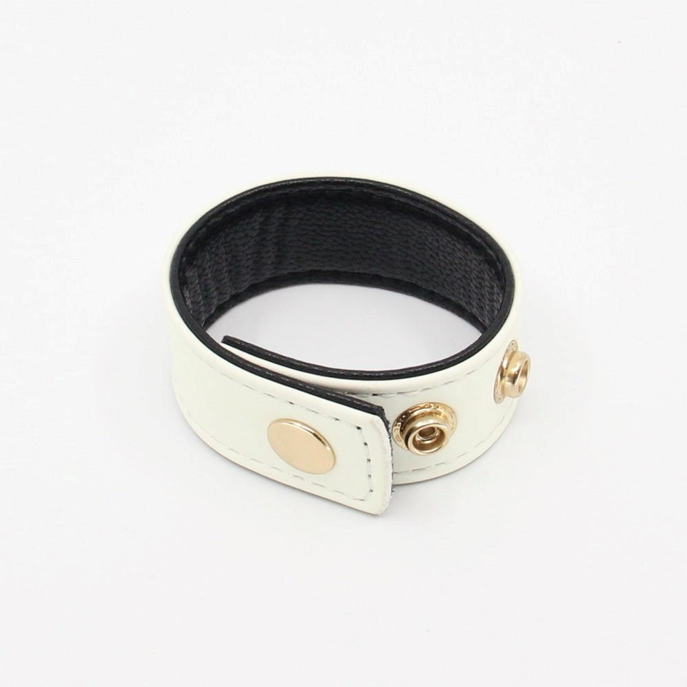 Love In Leather Quick Release Mens Cock Strap with Glow Technology - Default Title - Cock Rings