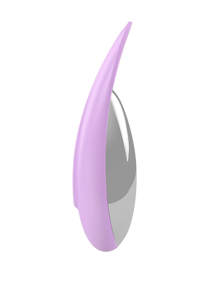 Xgen Products OVO S1 Rechargeable Lay On Clitoral Vibrator German Engineering - Rose - Clit Ticklers and Pulsators