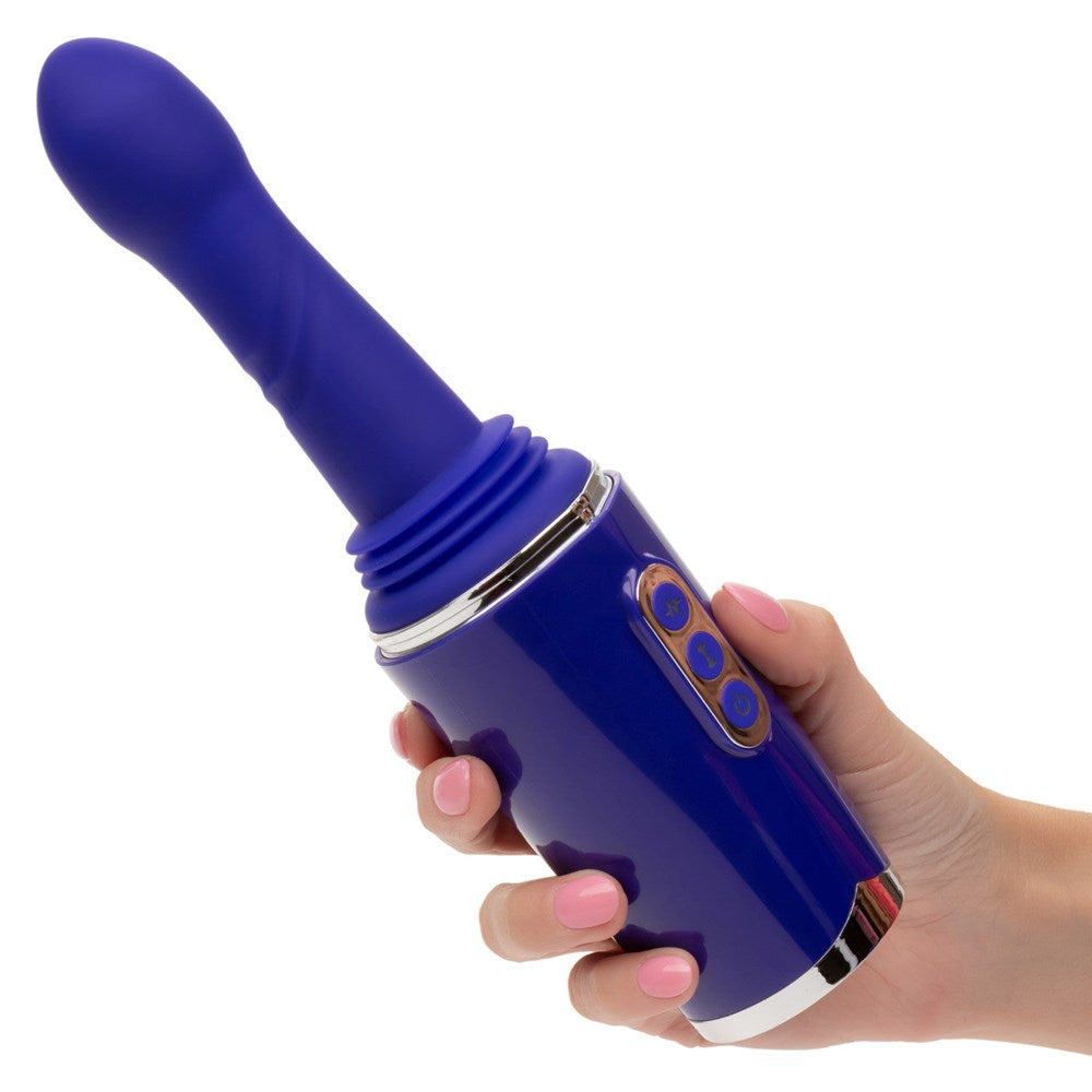 California Exotics Overdrive Portable Sex Machine Travel Thruster - Purple - Sex Machines