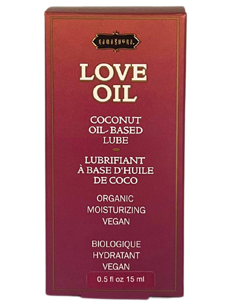 Kama Sutra Coconut Oil Based Love Oil 15ml Premium Organic - - Massage Oils and Lubricants