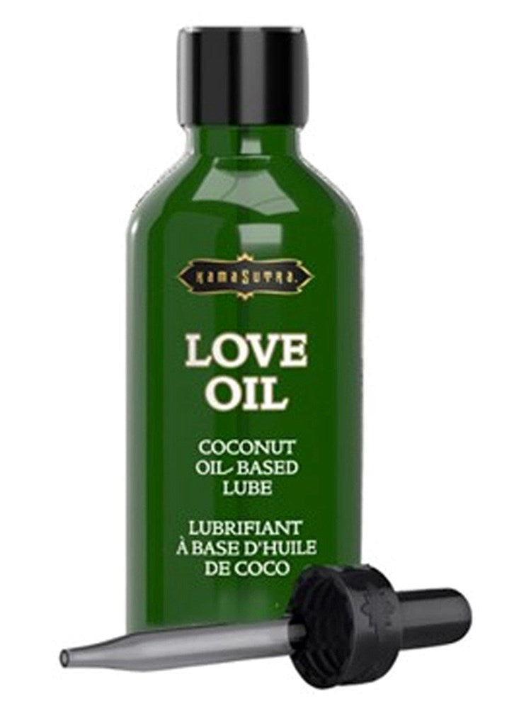 Kama Sutra Coconut Oil Based Love Oil 15ml Premium Organic - Default Title - Massage Oils and Lubricants