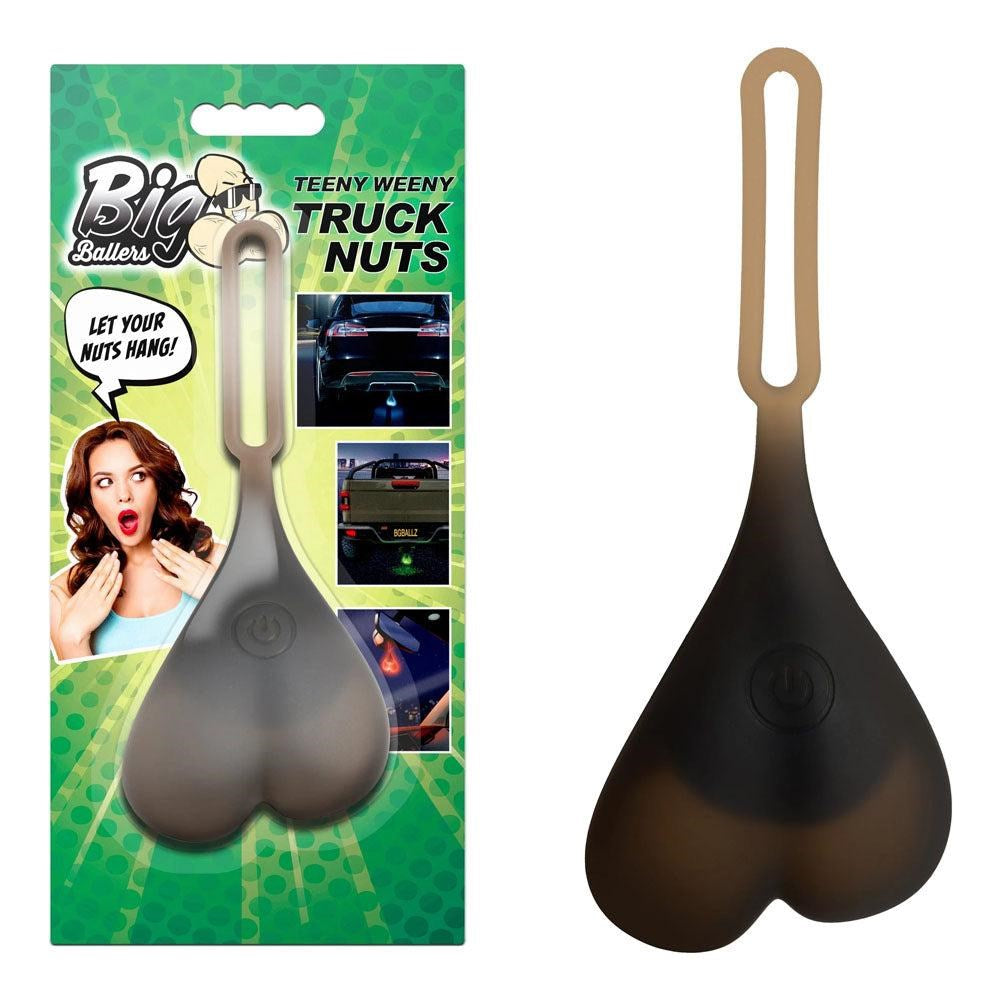 XR Brands Big Ballers Teeny Weeny Novelty Truck Nuts with LED Lights - - Party Gifts and Novelties