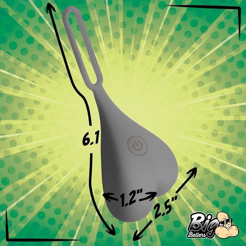 XR Brands Big Ballers Teeny Weeny Novelty Truck Nuts with LED Lights - - Party Gifts and Novelties