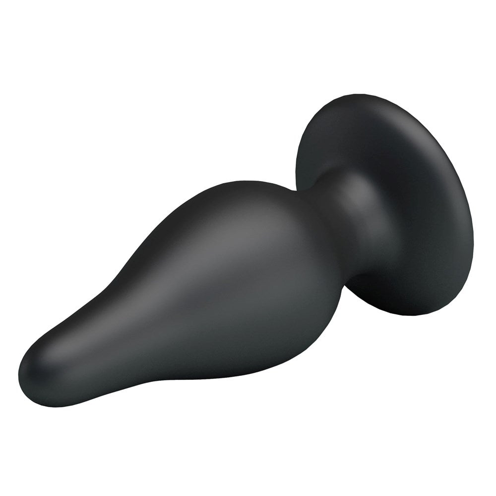 Party Up JEREMY Waterproof Silicone Butt Plug with Suction Cup Base - - Butt Plugs