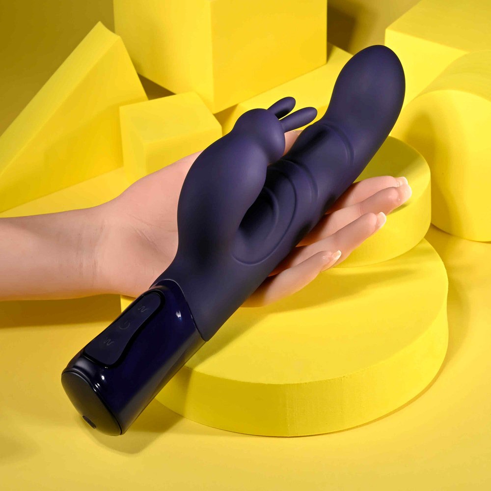 Evolved BIG DEAL USB Rechargeable Rabbit Vibrator - - Rabbit Vibrators