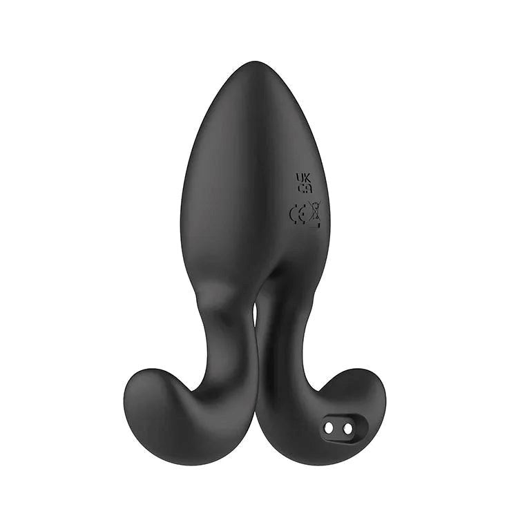 Adam & Eve Omega Rechargeable Vibrating Butt Plug with Remote Control - - Butt Plugs
