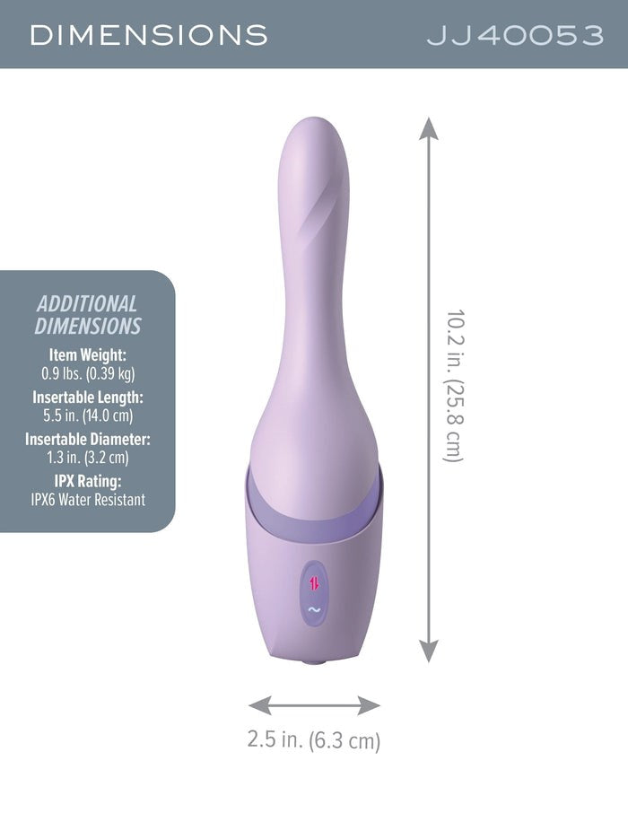 Pipedream Products JimmyJane Hello Bang Warming & Thrusting Vibrator - - G-spot Vibrators
