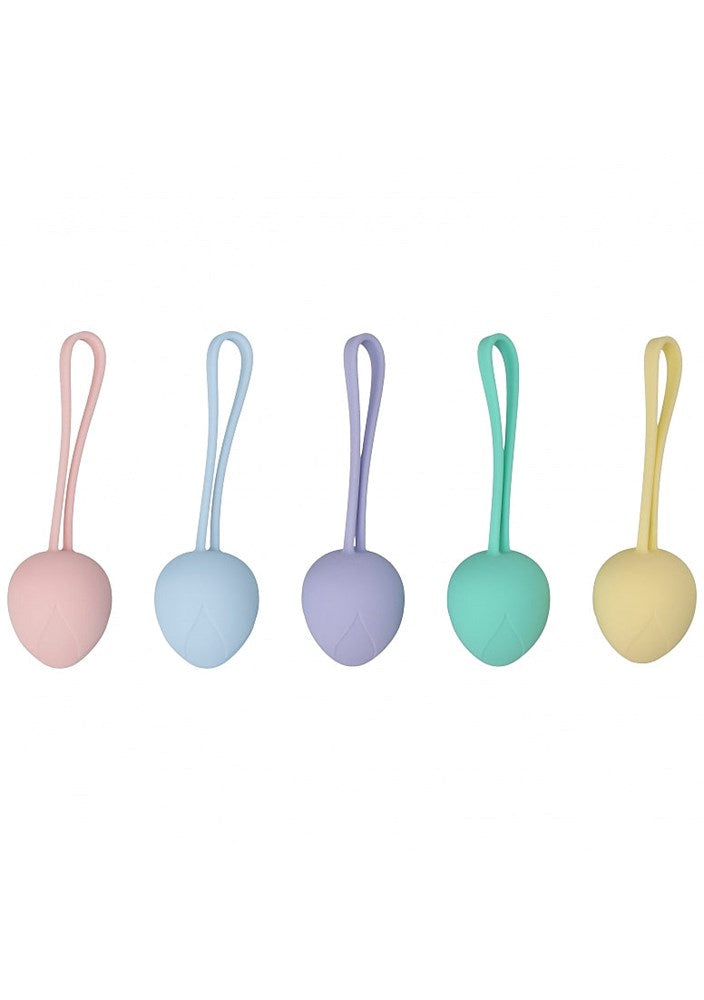 Shots Toys LOVELINE PelviFit Coloured Kegel Kit Progressive Weight Training - - Love Eggs and Kegel Exercisers
