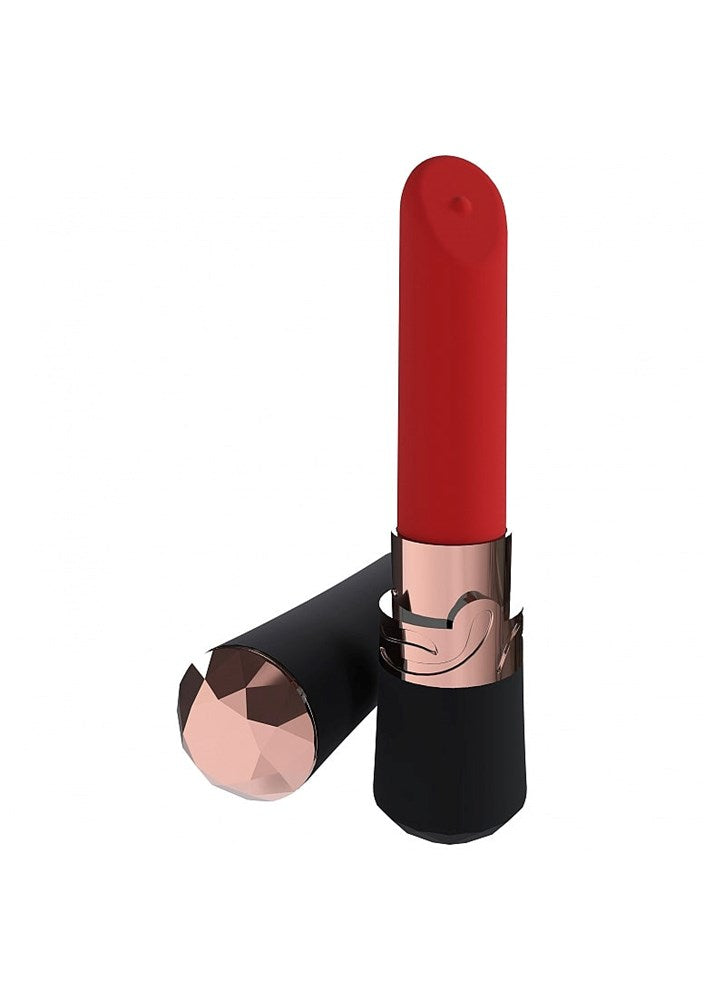 Shots Toys LOVELINE Dahlia Rechargeable Lipstick Vibrator Discreet Power - - Personal Massagers