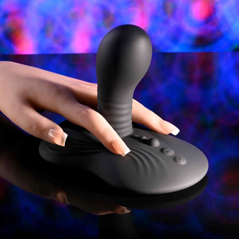 Playboy Pleasure SITTIN & SPINNIN Vibrator & Grinder Pad - - Remote Control Vibrators