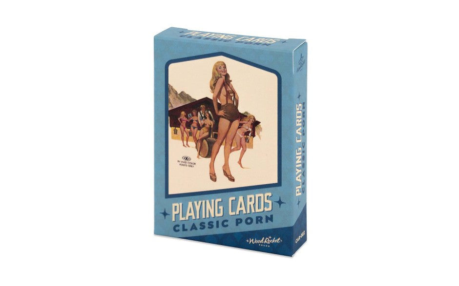 Wood Rocket Classic Porn Playing Cards Adult Game with Vintage Art - Default Title - Sex Games, Coupons and Tricks