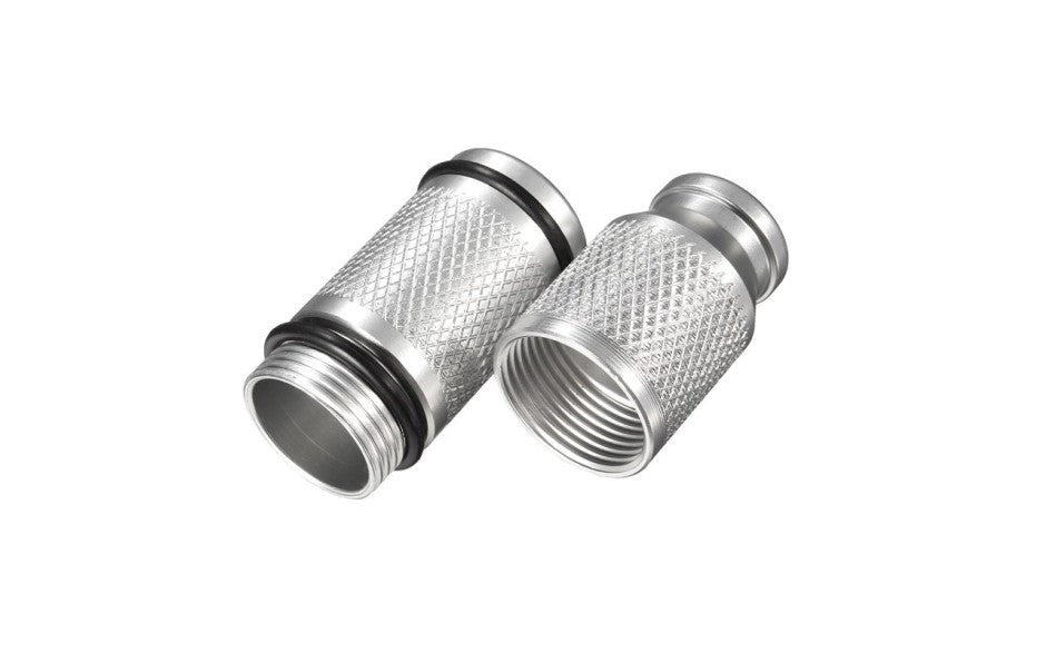 Assist N2O Whipped Cream Gas Cracker for 8g Charger 2 Pc Aluminium Set - - Massage Oils and Lubricants