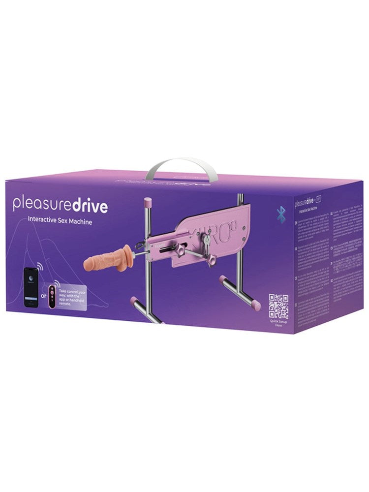Kiiroo Pleasure Drive Adult Sex Machine with App Control and Thrusting - - Sex Machines