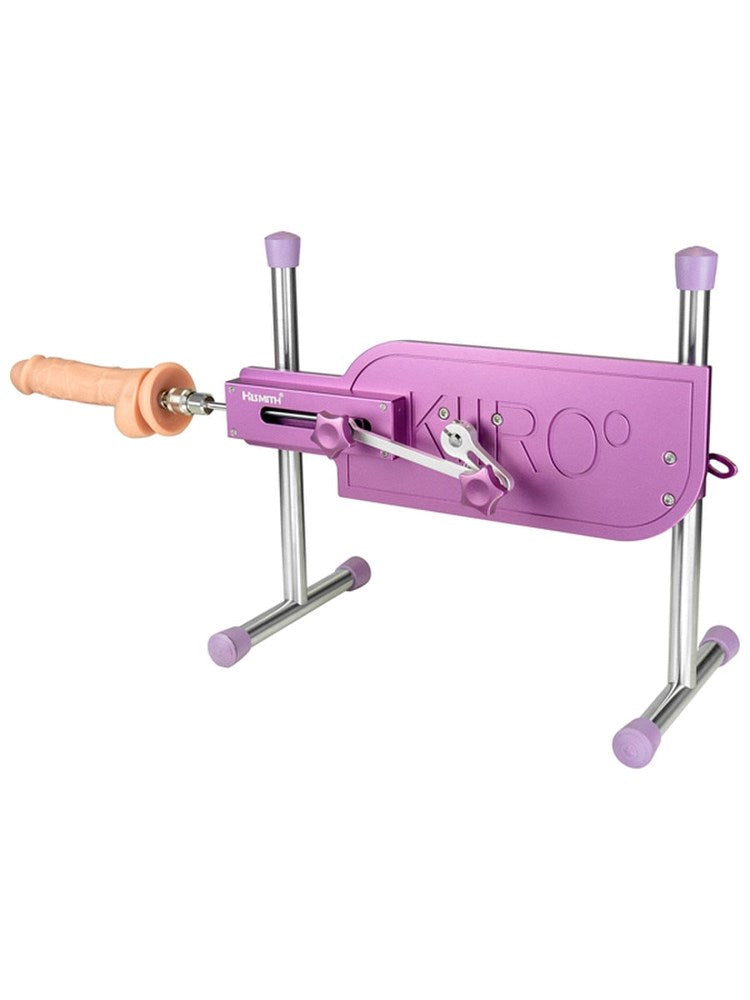 Kiiroo Pleasure Drive Adult Sex Machine with App Control and Thrusting - Purple - Sex Machines