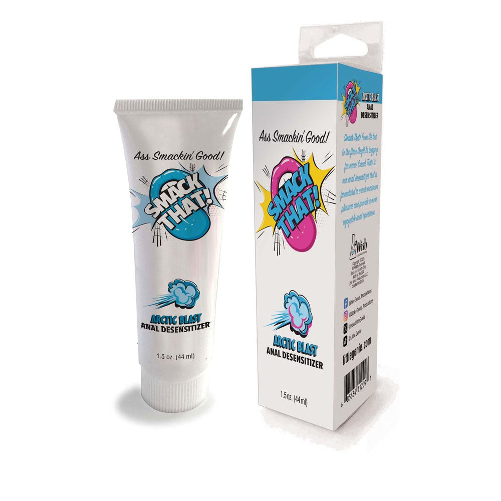 Little Genie Smack That Cooling Anal Desensitiser 44ml with Numbing Formula - Arctic Blast - Anal Lubes