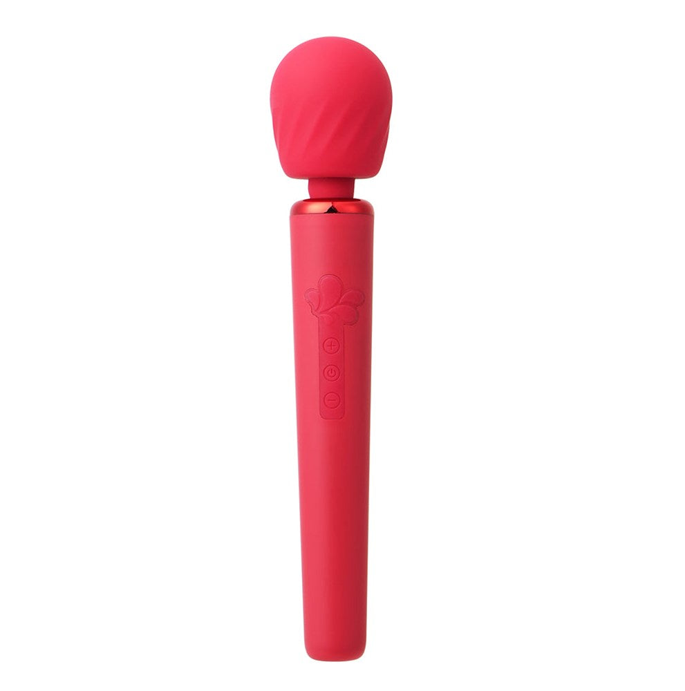 Maia Toys Maia NALA USB Rechargeable Body Wand Massager with Touch Tempo - Red - Body Wands