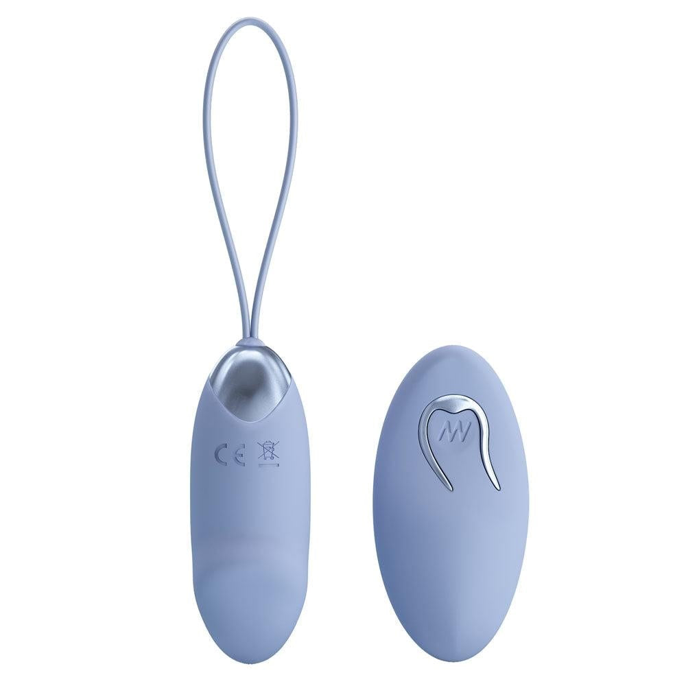 Party Up IVAN Rechargeable Vibrating Egg with Remote Wireless Control - Purple - Love Eggs and Kegel Exercisers