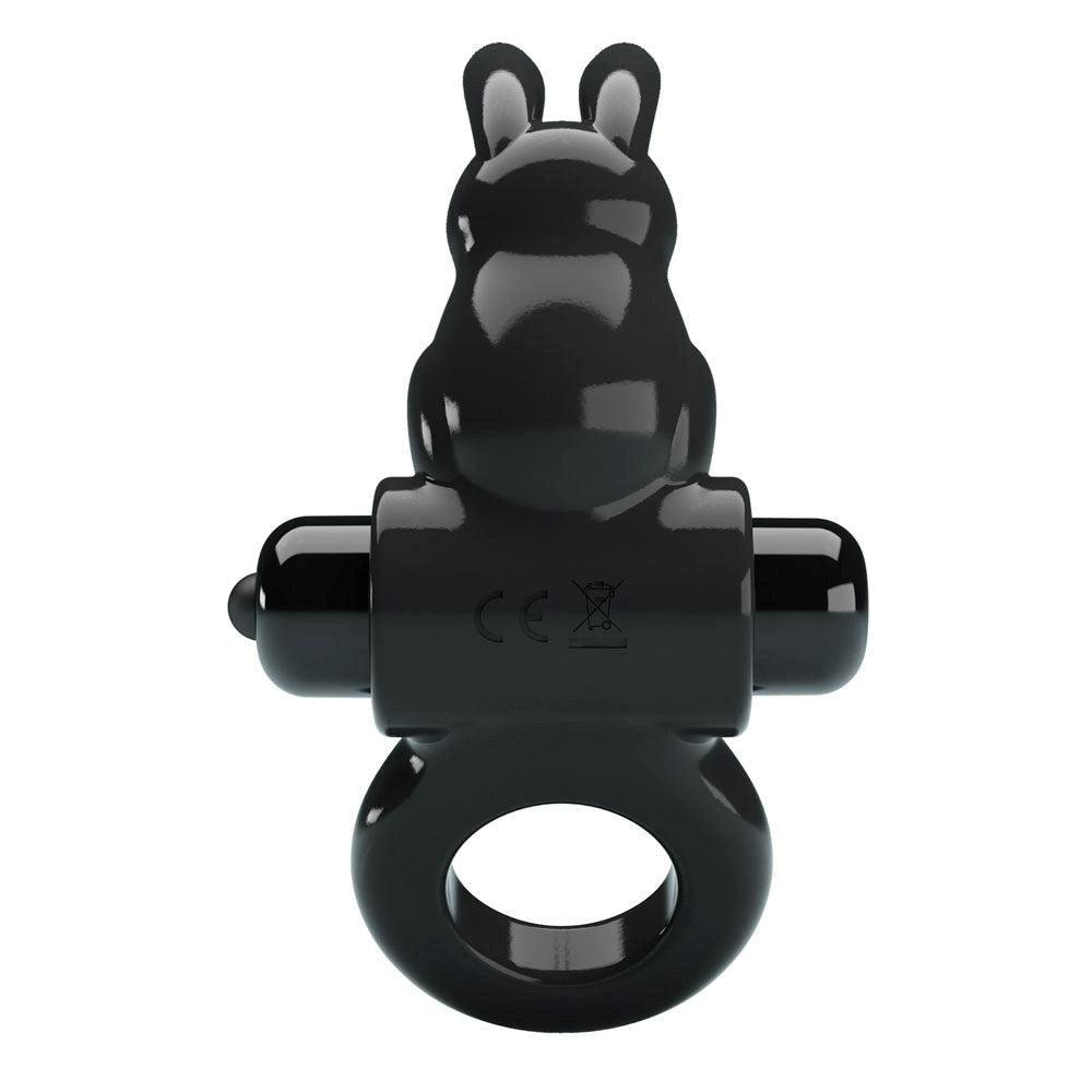 Party Up LEO Male Pleasure Vibrating Cock Ring with Rabbit Ears - - Vibrating Cock Rings