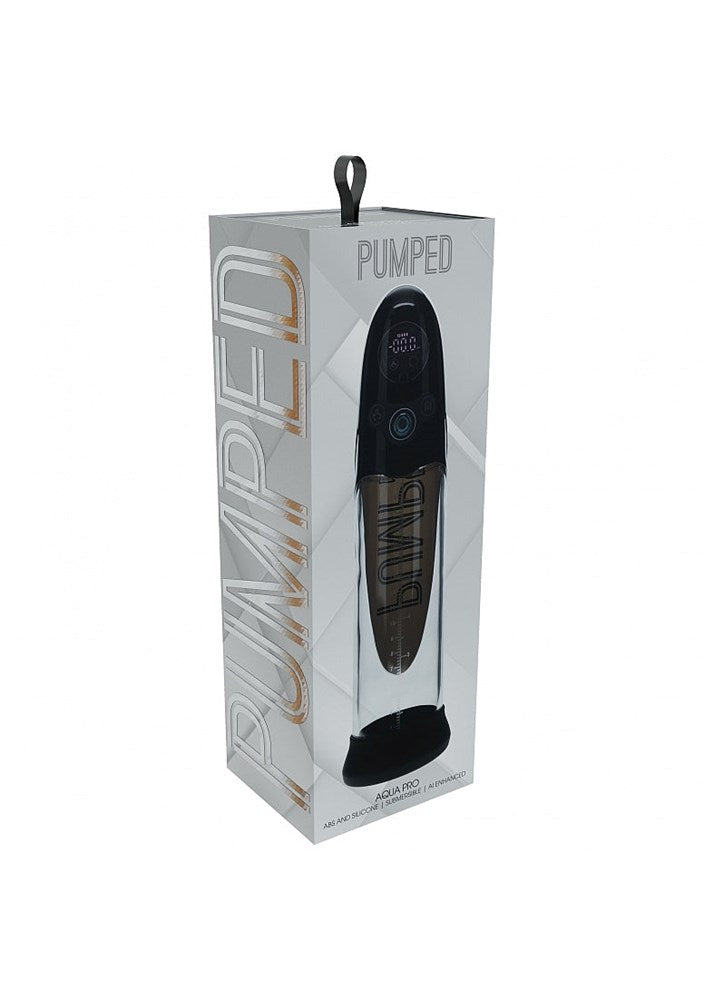 Shots Toys PUMPED AI Enabled Submersible Auto Penis Pump with Smart Memory - - Penis Pumps And Stretchers