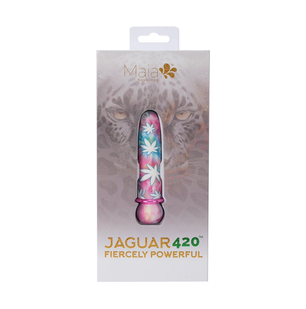Maia Toys Maia JAGUAR 420 Tie Die USB Rechargeable Bullet Vibrator Waterproof - - Bullet Vibrators