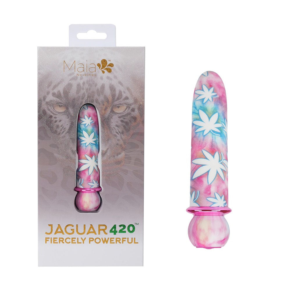 Maia Toys Maia JAGUAR 420 Tie Die USB Rechargeable Bullet Vibrator Waterproof - Default Title - Bullet Vibrators