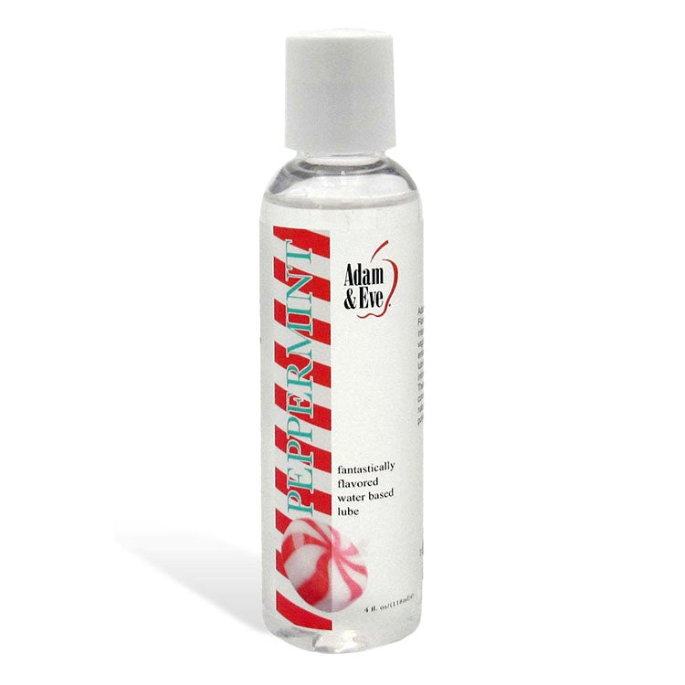 Adam & Eve Flavoured Water Based Adult Lubricant 118 ml Sugar Free - Mint - Water Based Lubes