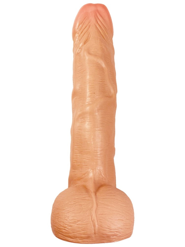 Nasstoys All American Ultra Whoppers 11 inch Curved Dong with Suction Cup - - Realistic Dildos