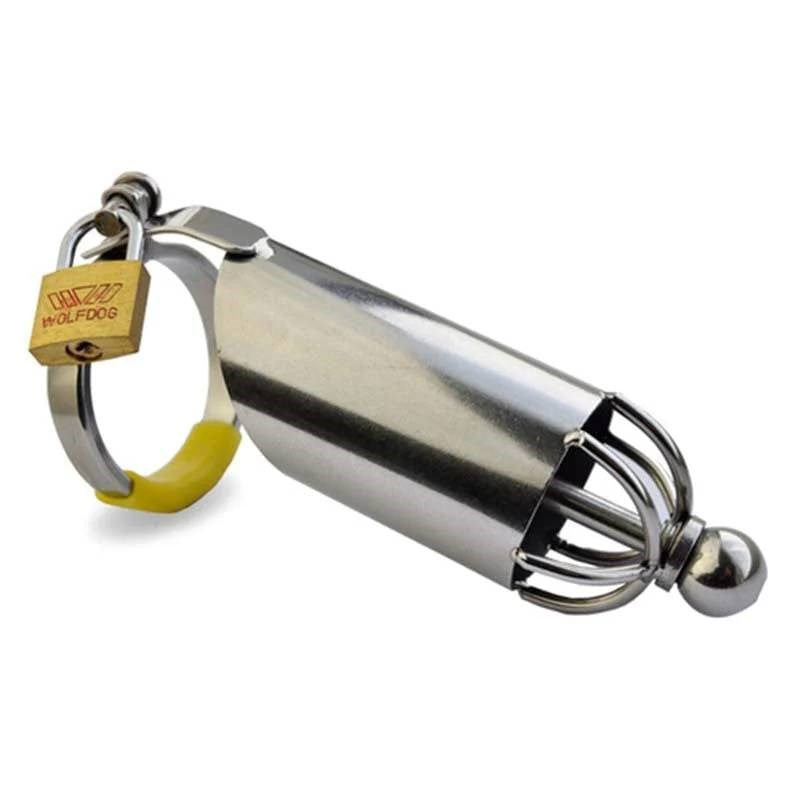 BDStyle Zero Escape Male Cock Cage with Sound - - Male Chastity