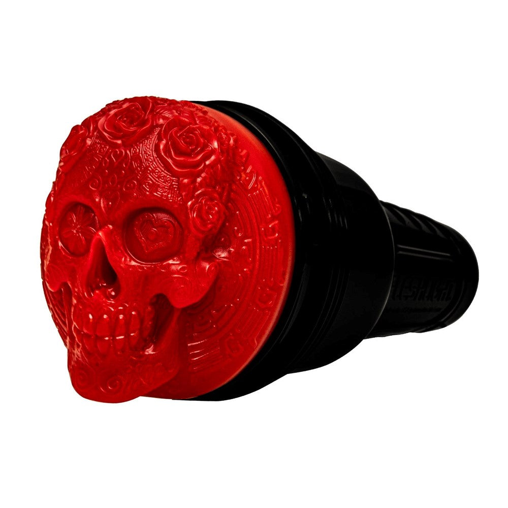 Fleshlight Fantasy La Calavera Realistic Mens Masturbators with Skull Design - Red - Fleshlight Male Masturbators