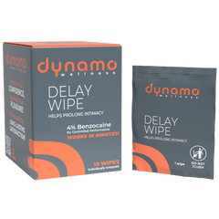Screaming O Adult Sex Delay Wipe - 18 Wipes - Delay and Excite Sprays