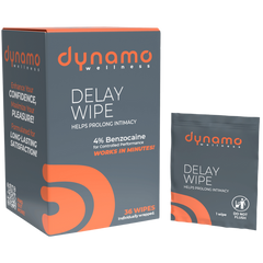 Screaming O Adult Sex Delay Wipe - 36 Wipes - Delay and Excite Sprays