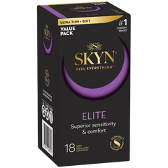 Ansell Elite 18's Soft and Non Latext Condoms - Default Title - Condoms