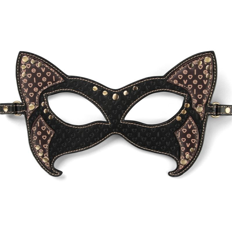 Lovetoy Rebellion Reign BDSM Play Cat Mask with Adjustable Strap - Default Title - Masks And Blindfolds