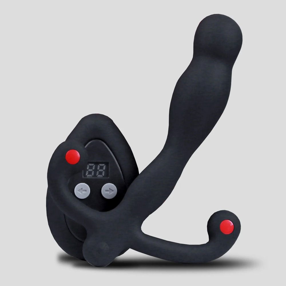 Aneros Eupho Syn V Vibrating Prostate Massager with Remote Control - Black - Prostate Toys
