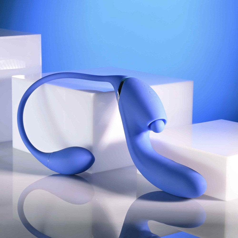 Evolved ALL IN USB Recahrgeable Triple Stimulating Vibrator - - Rabbit Vibrators