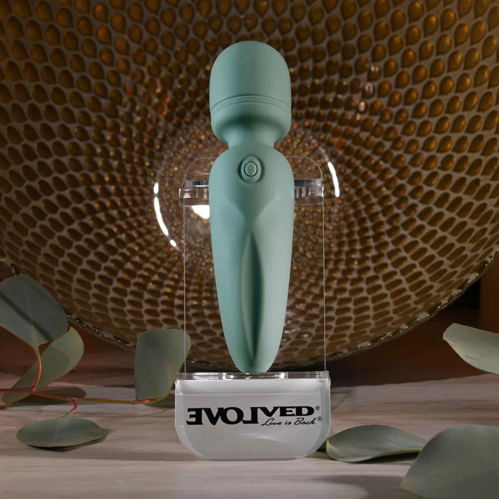 Evolved RUMBLE WAND USB Rechargeable Mini Massage Wand - - Body Wands