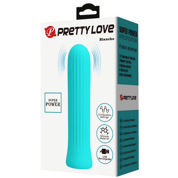 Baile Blanche Rechargeable Bullet Vibrator - - Bullet Vibrators