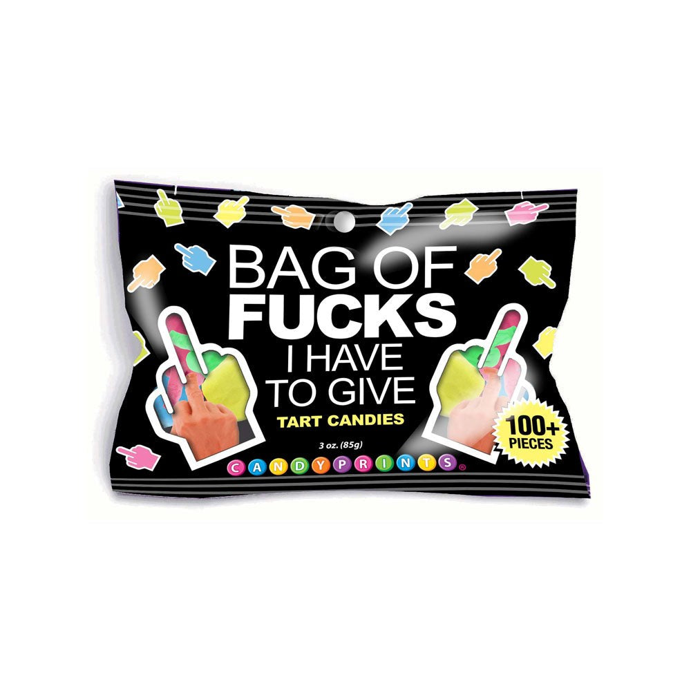 Little Genie Bag Of Fucks I Have To Give Fruit Flavoured Lollies Humorous Candy - Default Title - Party Gifts and Novelties