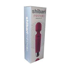 Shibari Mini Halo 20 Functions Body Wand Massager Pink - - Body Wands