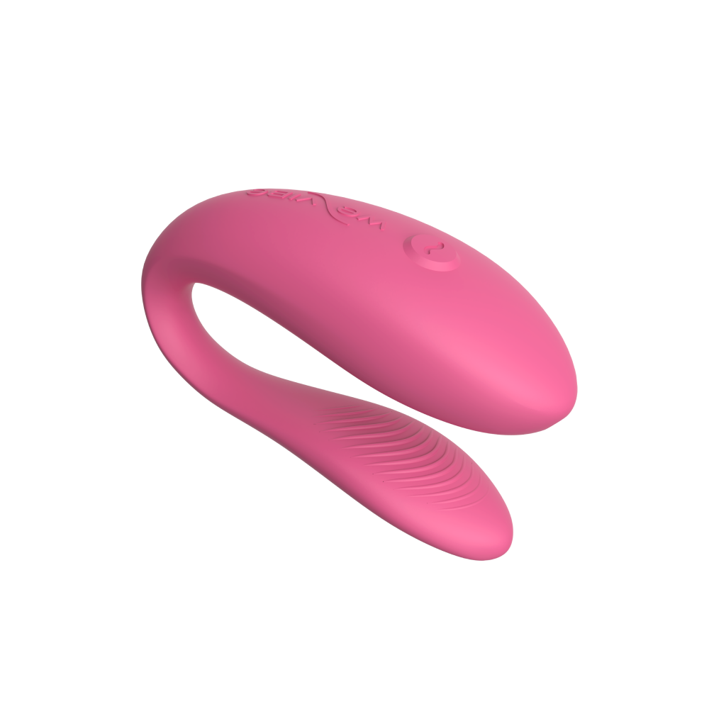 We Vibe Sync 10 Functions Couples Vibrator App Controlled Hands Free - Pink - Sex Toys For Couples