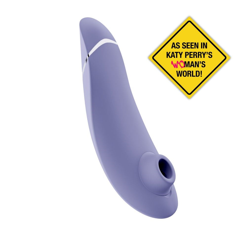 Womanizer Premium 2 Air Pulse Clitoral Stimulator with Smart Silence - Lilac - Clit Ticklers and Pulsators