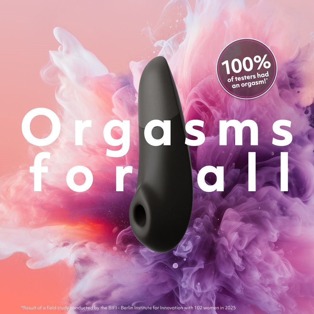 Womanizer Enhance Pleasure Air Clitoral Vibrator with Dual Stimulation - - Clit Ticklers and Pulsators