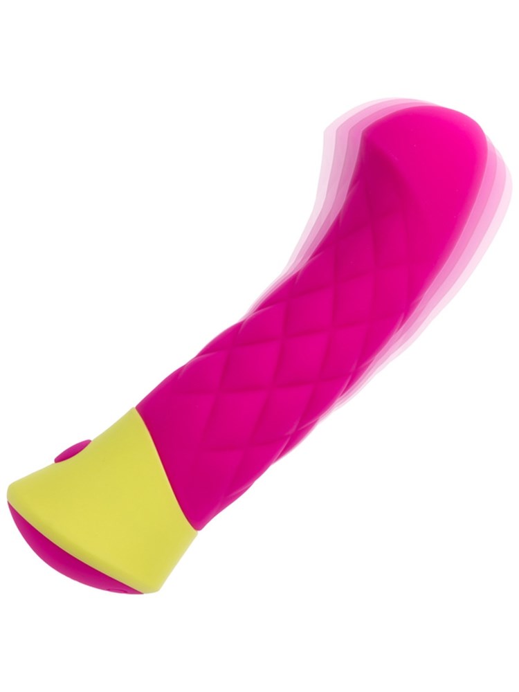 California Exotics Rave Quilted G Spot Vibrator with 10 Speed Settings - - G-Spot Vibrators