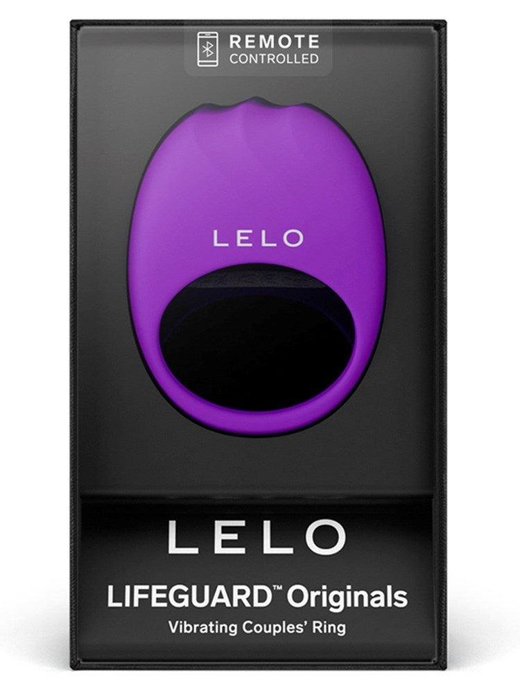 Lelo Lifeguard Originals Vibrating Cock Ring with 8 Vibration Modes - - Vibrating Cock Rings