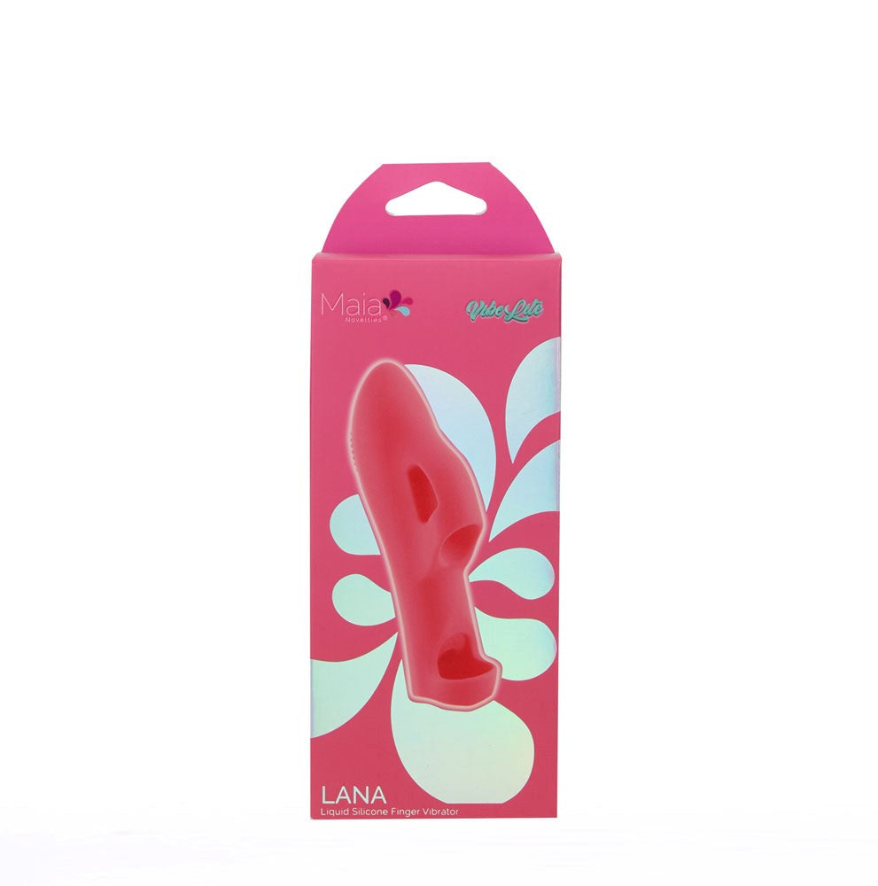 Maia Toys Maia LANA USB Rechargeable Finger Stimulator Liquid Silicone - - Finger and Tongue Vibrators