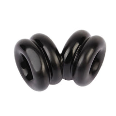 Chisa Double Stacked Dual Pleasure Mens Cock Ring - - Stretchy Cock Rings