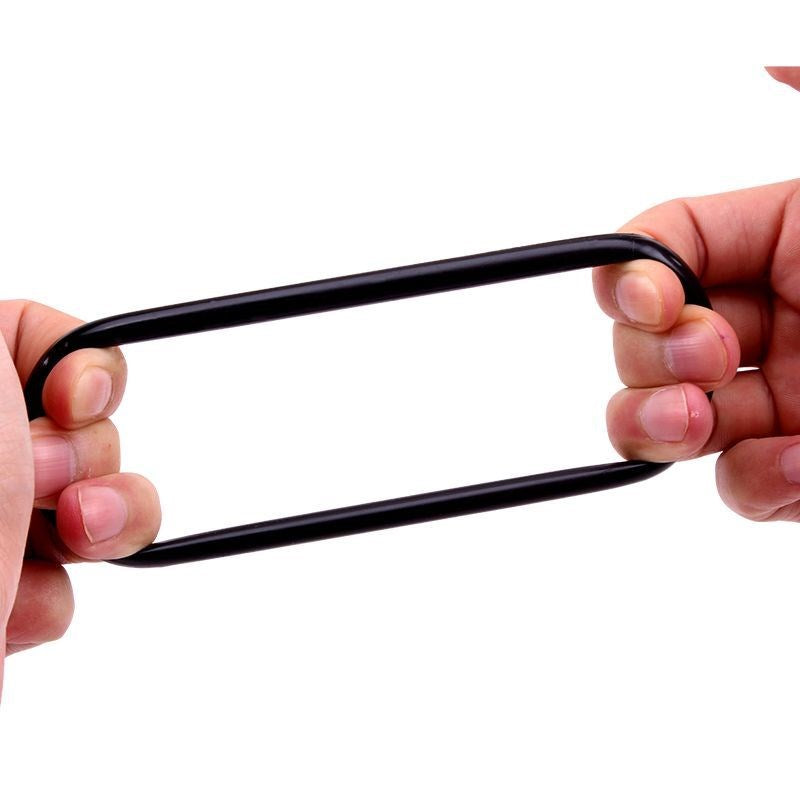 Chisa Mega Donut Shaped Cock Rings Twin Pack Thick TPE Enhancement - - Cock Ring Sets