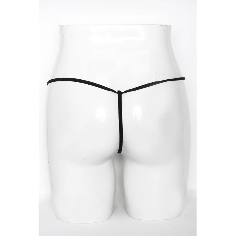 Yelete Mesh Net G String Lingerie With Sheer Net Black Intimate Apparel - - G-Strings, Panties and Shorts