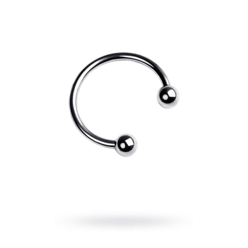 ToyFa Metal 30mm Penis Erection Enhancer Ring Open Design - Silver - Steel Cock Rings