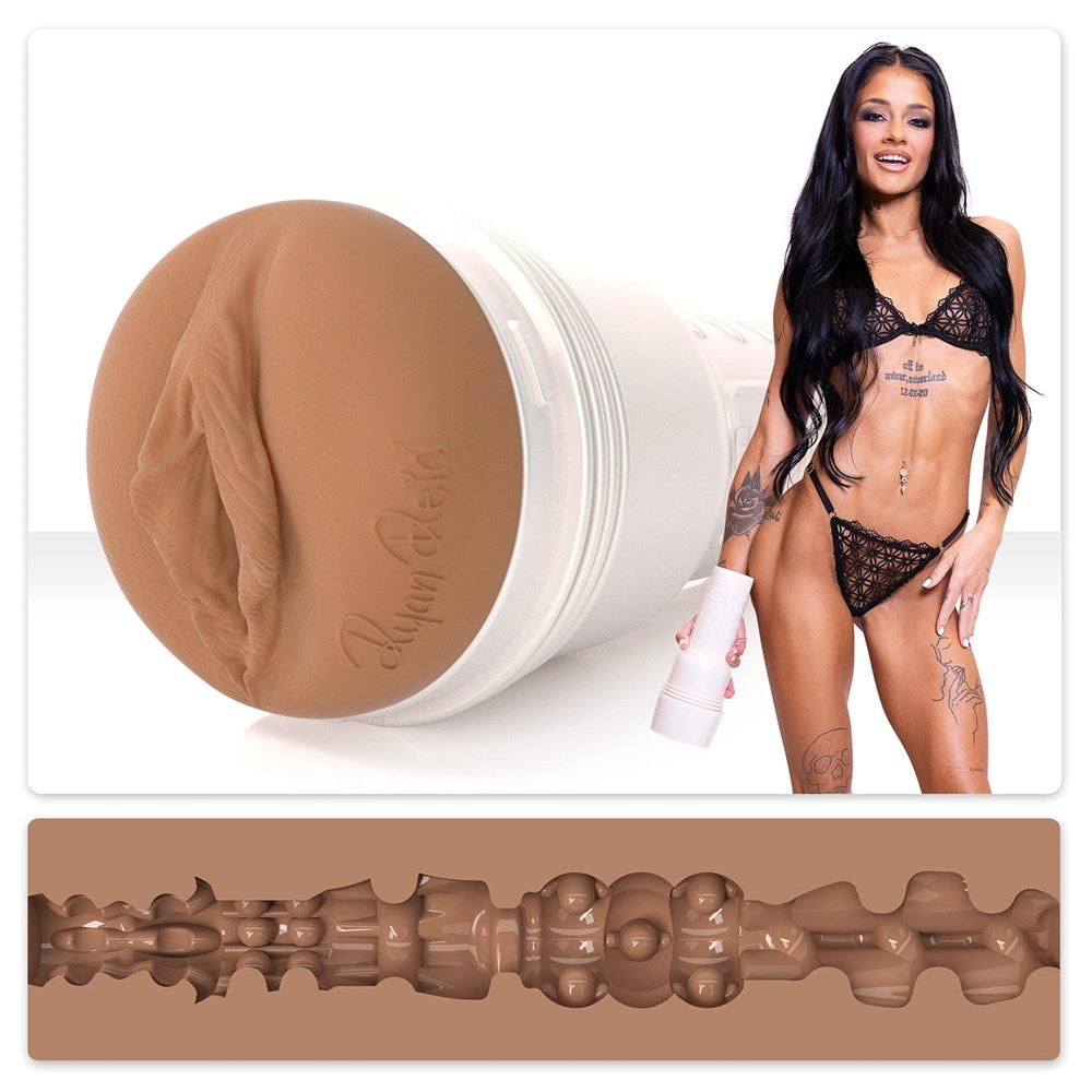 Fleshlight Girls Ryan Reid Fairway Realistic Male Stroker with Textured Canal - Default Title - Masturbators and Strokers